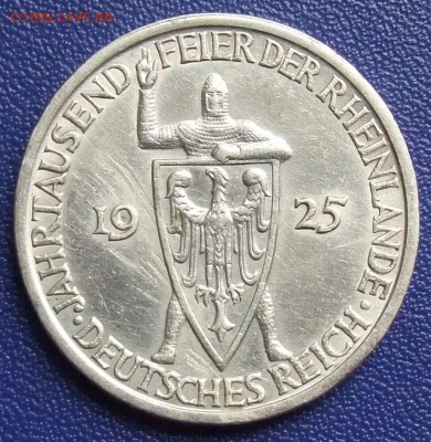 Германия. 3 марки 1925 А. До 14.09.17 в 21:30. - 3-25A.JPG