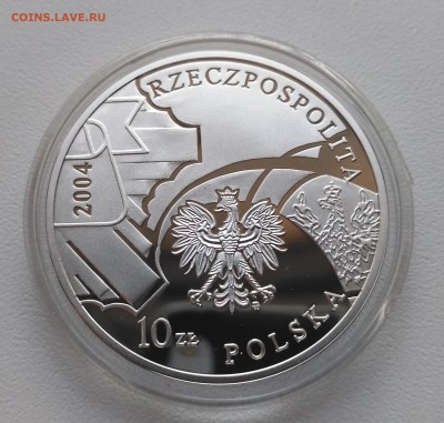 ПОЛЬША,10 злотых 2004г(85 лет полиции Польши)!до11.09.2017 - фото для Родиона 2017 год 044