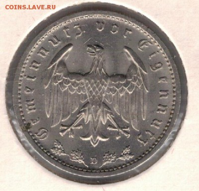 ГЕРМАНИЯ РЕЙХСМАРКА 1934D ДО 14.09.2017 В 22.00МСК (Е367) - 4-г34д