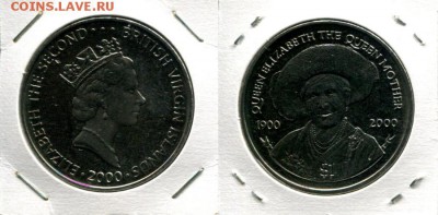 Бр.Виргин.о-ва 1$ разные по ФИКС до 14.09.17 23-00 мск - BVI 1$ 2000 100QM