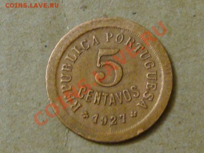 -v- Португалия 5 сентаво 1927г.мал.раскол до 10.03(21.00) - DSC00879.JPG