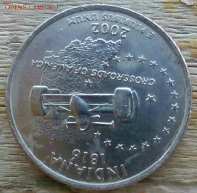 USA QUARTER DOLLAR 2002 г.INDIANA перевертыш - 2017-09-10 19.54.07