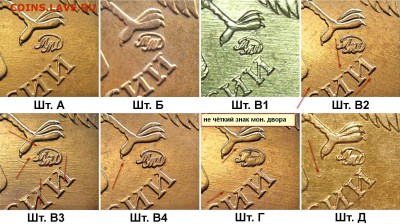 10 руб 2010м шт.2.3в2-в3-? - Фишки