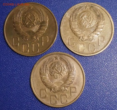 3 х 5 копеек 1940. Три варианта. До 17.09.17 в 21:30. - 5-40.JPG