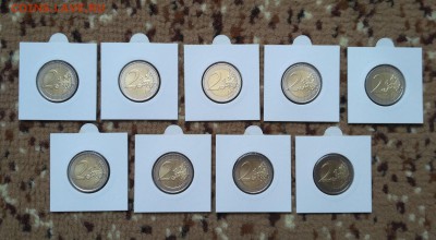 Юбилейные 2 евро 2015 30 лет флагу UNC до 15.09 22:00 - 2015-4 флаг