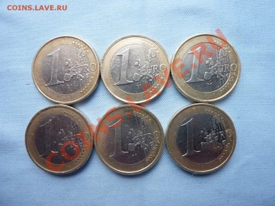 1 ЕВРО -6 шт. Авст, Бельг,Нид,Франц,Итал,Герм. до 11.03.11 - MEMO0024.JPG