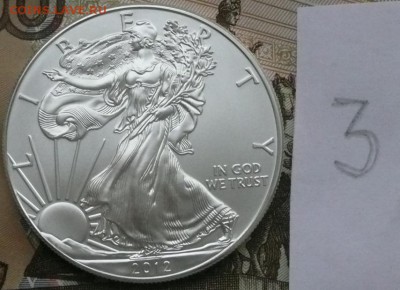 1 доллар 2012 УНЦИЯ шагающая свобода США Ag - 1500 - 1 USD 2012  -№3-3.JPG
