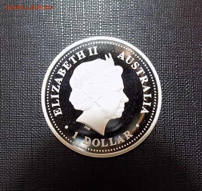 Монеты Ag пруф: 50центов2004, 3р2003, 1$2005 - Тюлень-2.JPG