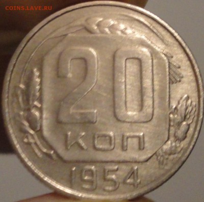 20 копеек 1954 г., до 21:45 мск 17.09.2017 г. - 20-54-3.JPG