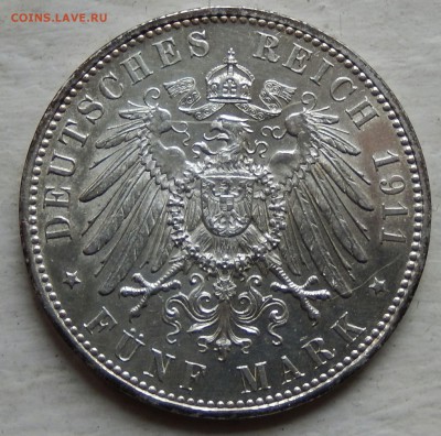 Бавария 5 марок 1911 Луитпольд - DSCN3401