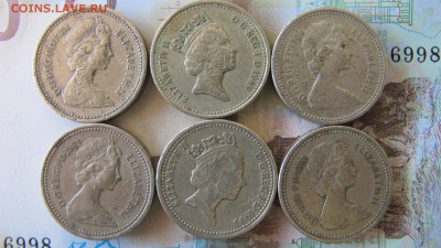 Английские фунты (1 pound) из оборота, по фиксу. - IMG_6477.JPG