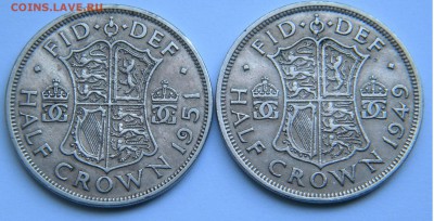 Англия полкроны 2шт.1949-1951г. до 21.09.17г. 22:00 - DSCN4584.JPG