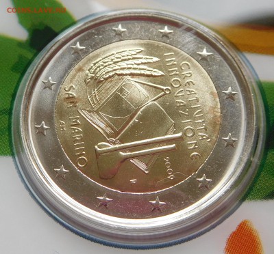 2 евро Сан-Марино 2009 Год творчества и инноваций до21.09.17 - 2-2009 (4).JPG