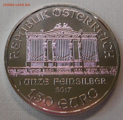 1,5 евро 2017 Австрия Ag 999, 31,1г UNC  до 21.09.17  22:00 - 1,5-2017 (2).JPG