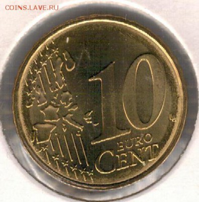 МОНАКО 10 ЕВРОЦЕНТОВ 2002 ДО 21.09.2017 В 22.00МСК (Е372) - 4-м1