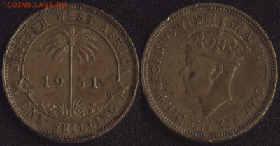 БЗА 1 шиллинг 1951 до 22:00мск 22.09.17 - БЗА 1 шиллинг 1951