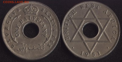 2 пенни 1951 до 22:00мск 22.09.17 - БЗА 1-2 пенни 1951