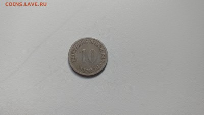 Германия 10 пфеннингов 1897G редкая до 22-00 18.09 - IMG_20170916_124929822