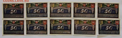 Германия Поппенбютел 10 шт полная серия UNC - IMG_7600.JPG
