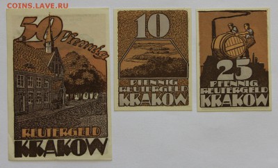 Германия Краков 3 шт полная серия UNC	до 21.09 - IMG_7760.JPG