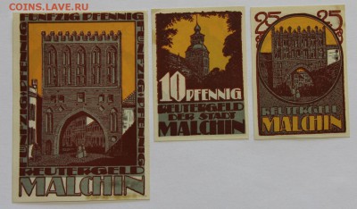 Германия Мальхин Мекленбург-Передняя Померания 3 шт серия - IMG_7774.JPG