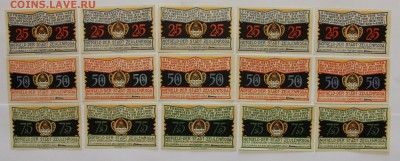Германия Цойленрода Тюрингия полная серия 15 шт UNC - IMG_7583.JPG