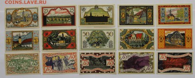 Германия Цойленрода Тюрингия полная серия 15 шт UNC - IMG_7585.JPG