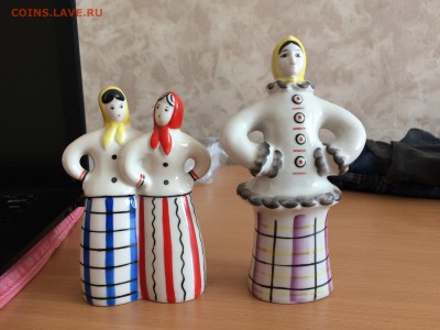 Статуэтки Гжель, Кумушки и Баба, до 22.09 - image1.JPG