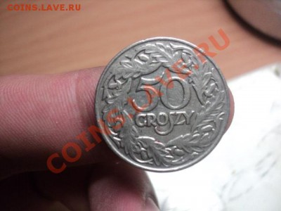 50 Сантим 1922г.Латвия и 50 грошей 1923г.Польша.Оценка. - DSC03365(1).JPG