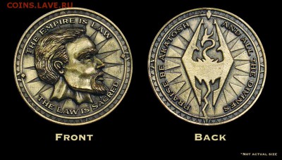 Имперский септим.золотая монета скайрима - Septim_coin
