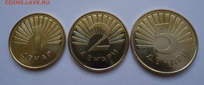 МАКЕДОНИЯ 1,2,5 ДЕНАР 2008 ЖИВОТНЫЕ UNC - DSC04425.JPG