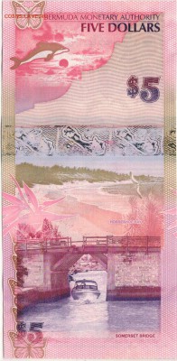 Бермуды 5 долларов 2009 до 25.09.2017 в 22.00мск (Г738) - 1-бер5