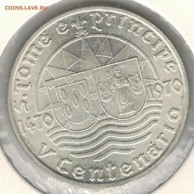 Ag Сан-Томе и Принсипи 50 эскудо 1970 до 25.09 в 22ч (Е350) - 5-стип