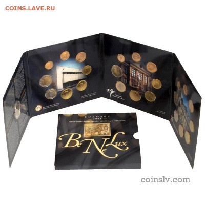 BU; █роллы(2€ Х25);наборы; 5 EURO◄◄ - benelux-2003-euro-set