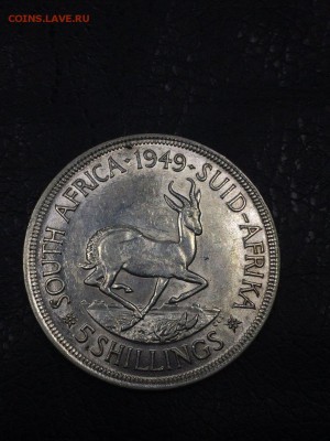 5 шиллингов 1949 Южная Африка Георг 6 до 22.09.2017 - IMG_2578.JPG