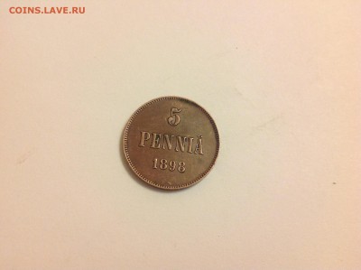 5 ПЕННИ 1898г. - 1 (92)
