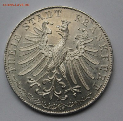 Франкфурт, 2 гульдена 1949 года, Гете. Тираж всего 8500!!! - гете5