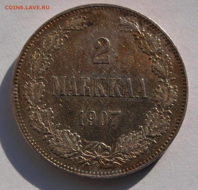 1 марка 1865, 1866 и 1908 гг для Финляндии, оценка - 2m-07-1