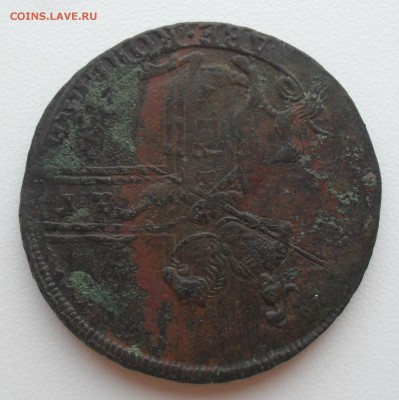 2 копейки 1757 года перечекан с 5 коп. 1729г. - SAM_1255.JPG