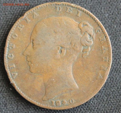 С 1 РУБ. БРИТАНИЯ фартинг 1840г. ВИКТОРИЯ МОЛОДАЯ  до 26.09 - IMG_8776.JPG