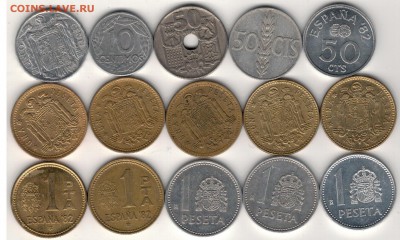 ИСПАНИЯ ПОДБОРКА №2 (15 ШТ) ДО 26.09.2017 В 22.00МСК (Е200) - 3-исп№2а