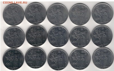 ИТАЛИЯ ПОДБОРКА №4 100 ЛИР ДО 26.09.2017 В 22.00МСК (Е200) - 3-ит№4а
