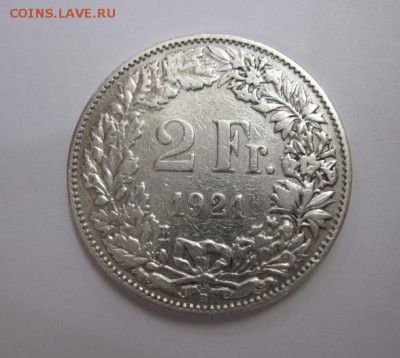 2 франка Швейцария 1921 до 23.09.17 - IMG_3546.JPG