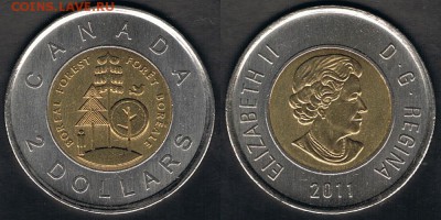 Канада 2$ 2011 "Бореальные леса" до 27.09.17 в 22:00 - Canada_KM#1167_03092017
