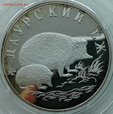 1 рубль 1999 Даурский еж - 2