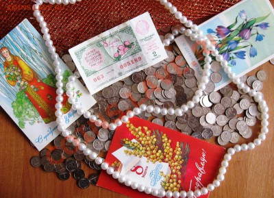 Фото-конкурс "Сюжетное фото монет" в честь 8 марта. - Лотерейка и открытки