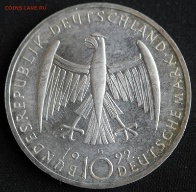 С 1 РУБ. ГЕРМАНИЯ 10 марк 1992г.  КЕЙТ КОЛВИТЦ до 27.09 в 22 - IMG_8872.JPG
