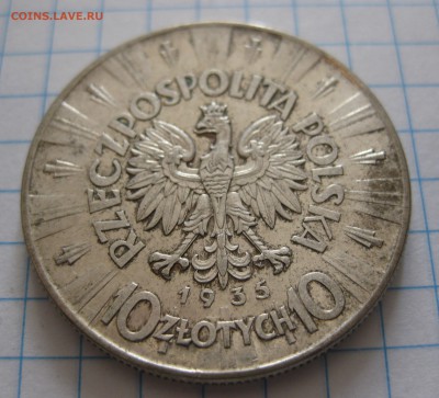 10 злотых 1935 г. Пилсудский - IMG_7289.JPG