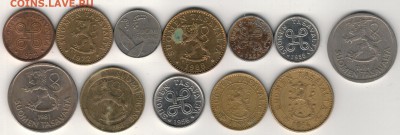 ФИНЛЯНДИЯ ПОДБОРКА (12 ШТ) ДО 28.09.2017 В 22.00МСК (Е200) - 3-фин