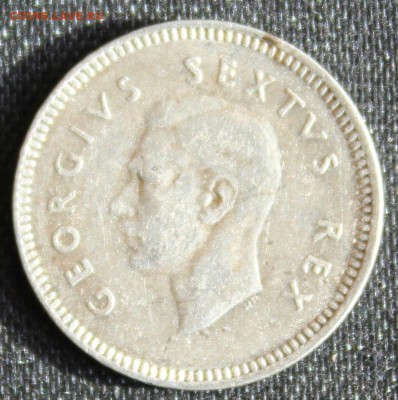 С 1 РУБ. БРИТ.ЮЖНАЯ АФРИКА 3 пенса 1951г.ГЕОРГ-VI  до 28.09 - IMG_8744.JPG